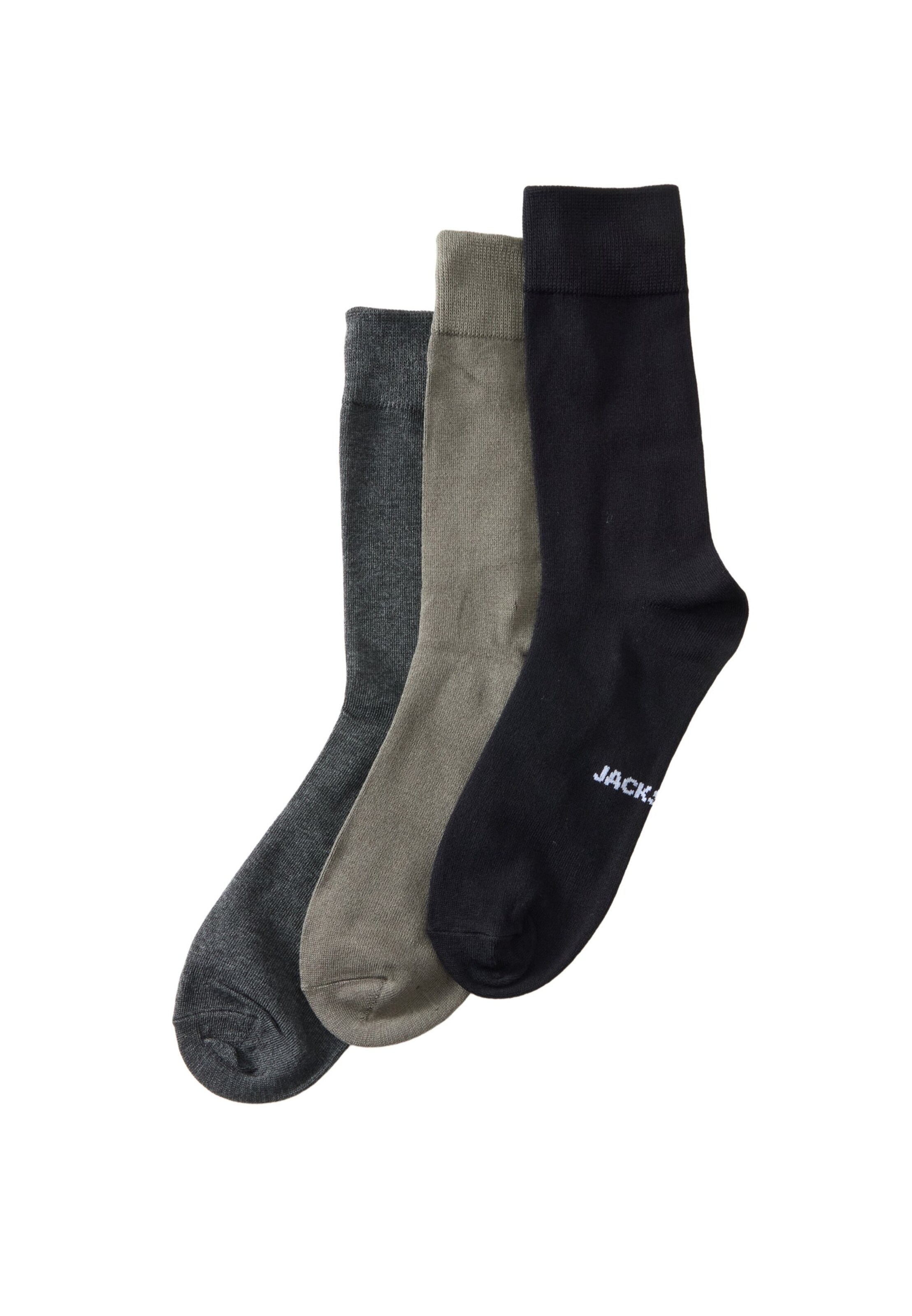 JACK & JONES - Calcetines 'JACLOUIS' en gris: frente