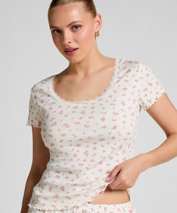 Hunkemöller Slaapshirt in Wit