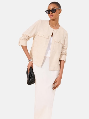 Lipsy Övergångsjacka i beige: framsida