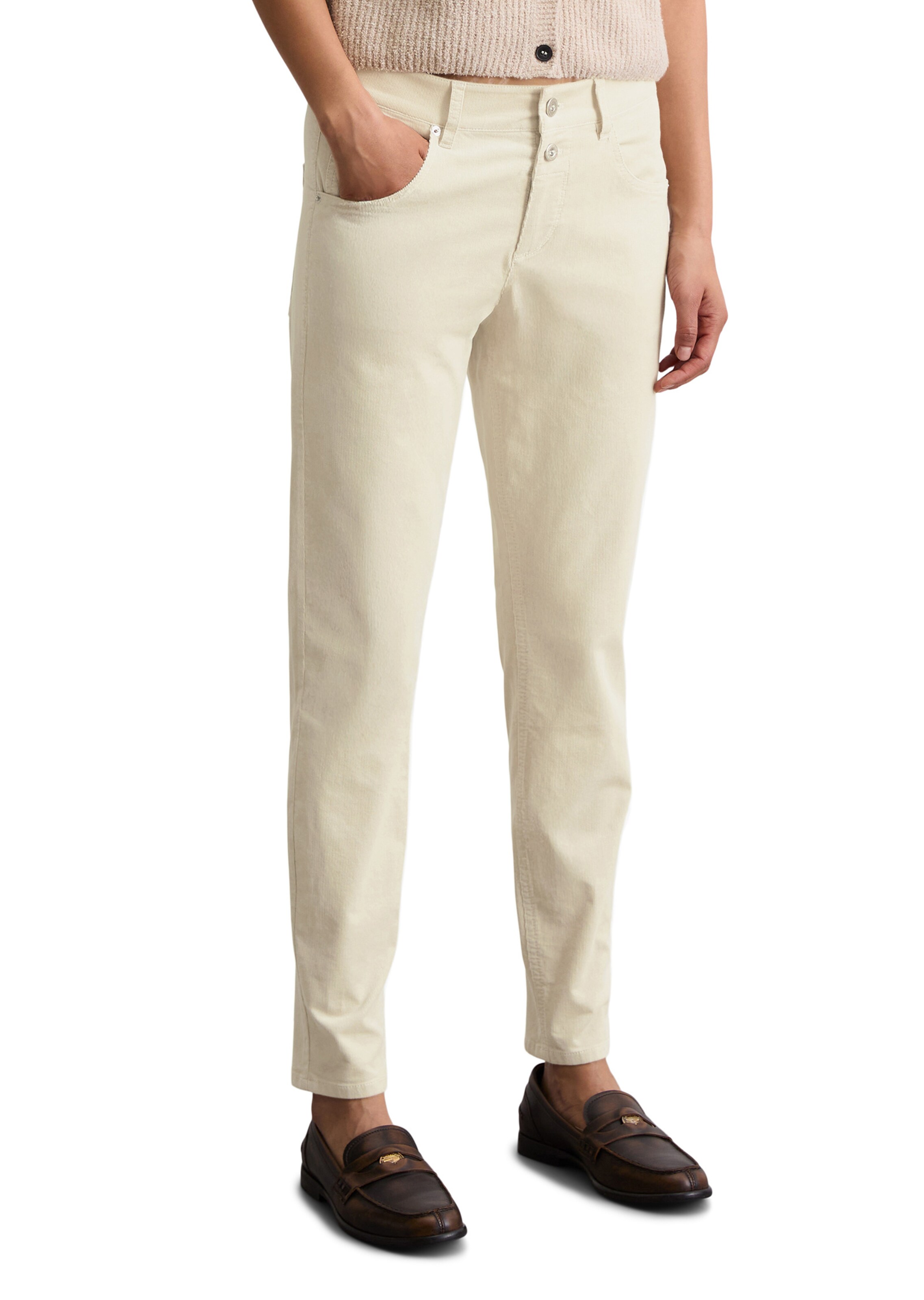 regular Pantaloni 'Theda' di Marc O'Polo in beige