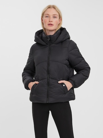 VERO MODA Winter Jacket 'Uppsala' in Black: front