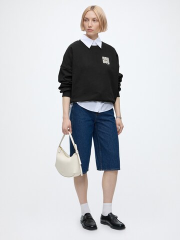 BOSS Sweatshirt 'C_Ever_6' in Schwarz