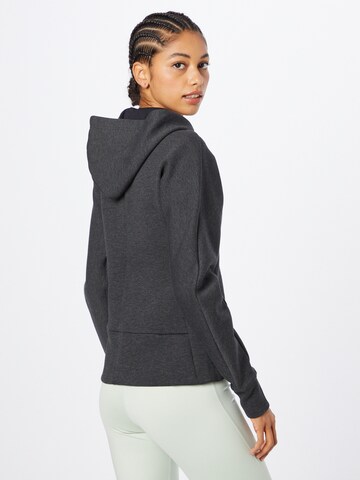 ADIDAS SPORTSWEAR Athletic Zip-Up Hoodie 'Mission Victory  Fit ' in Black