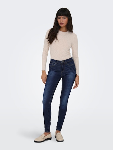 Only Tall Skinny Jeans 'Wauw' in Blauw