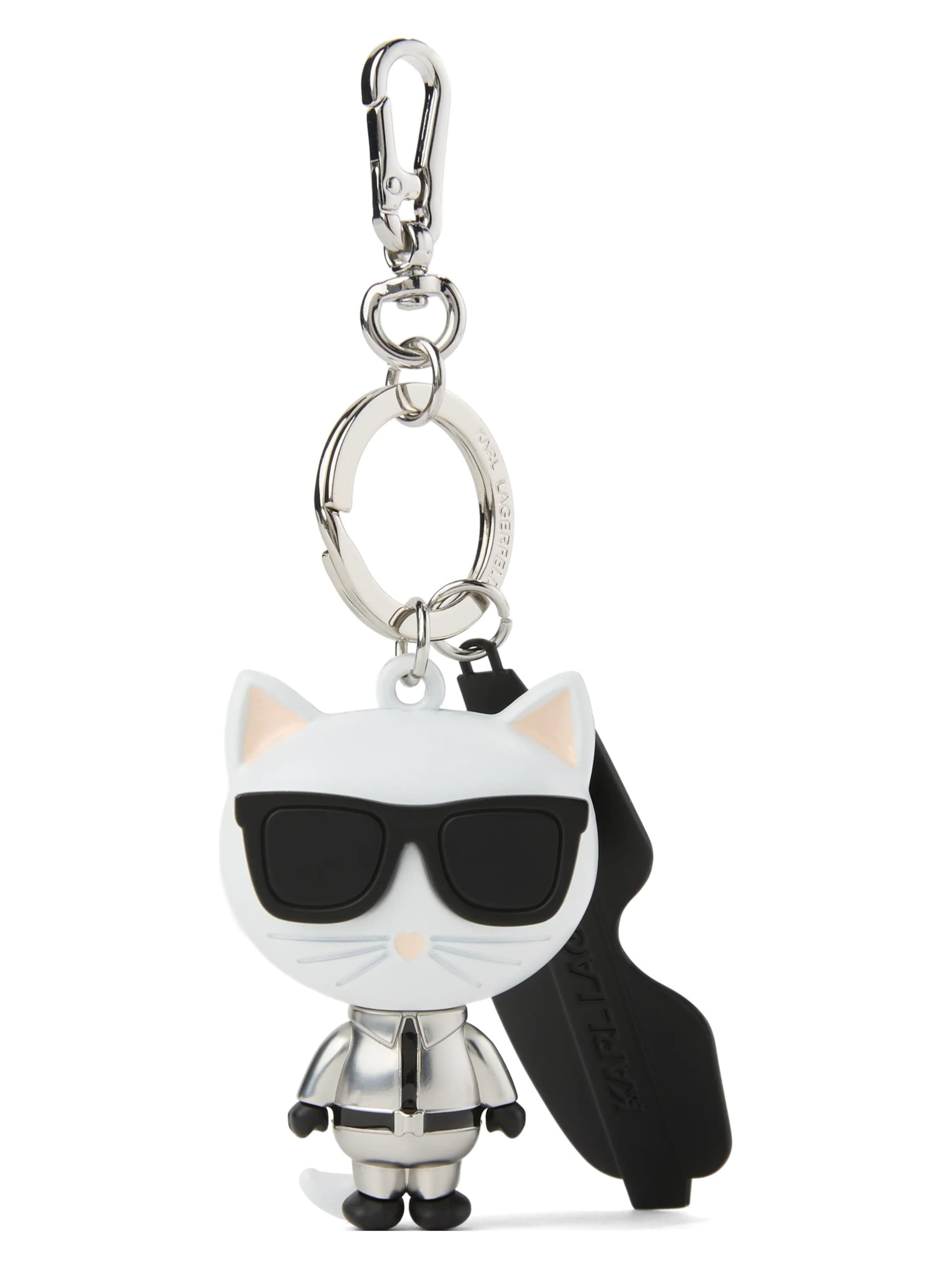 Portachiavi 'Choupette Ski' di Karl Lagerfeld in colori misti: frontale