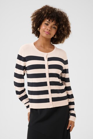 CULTURE Cardigan 'Sabi Annemette' i beige: forside