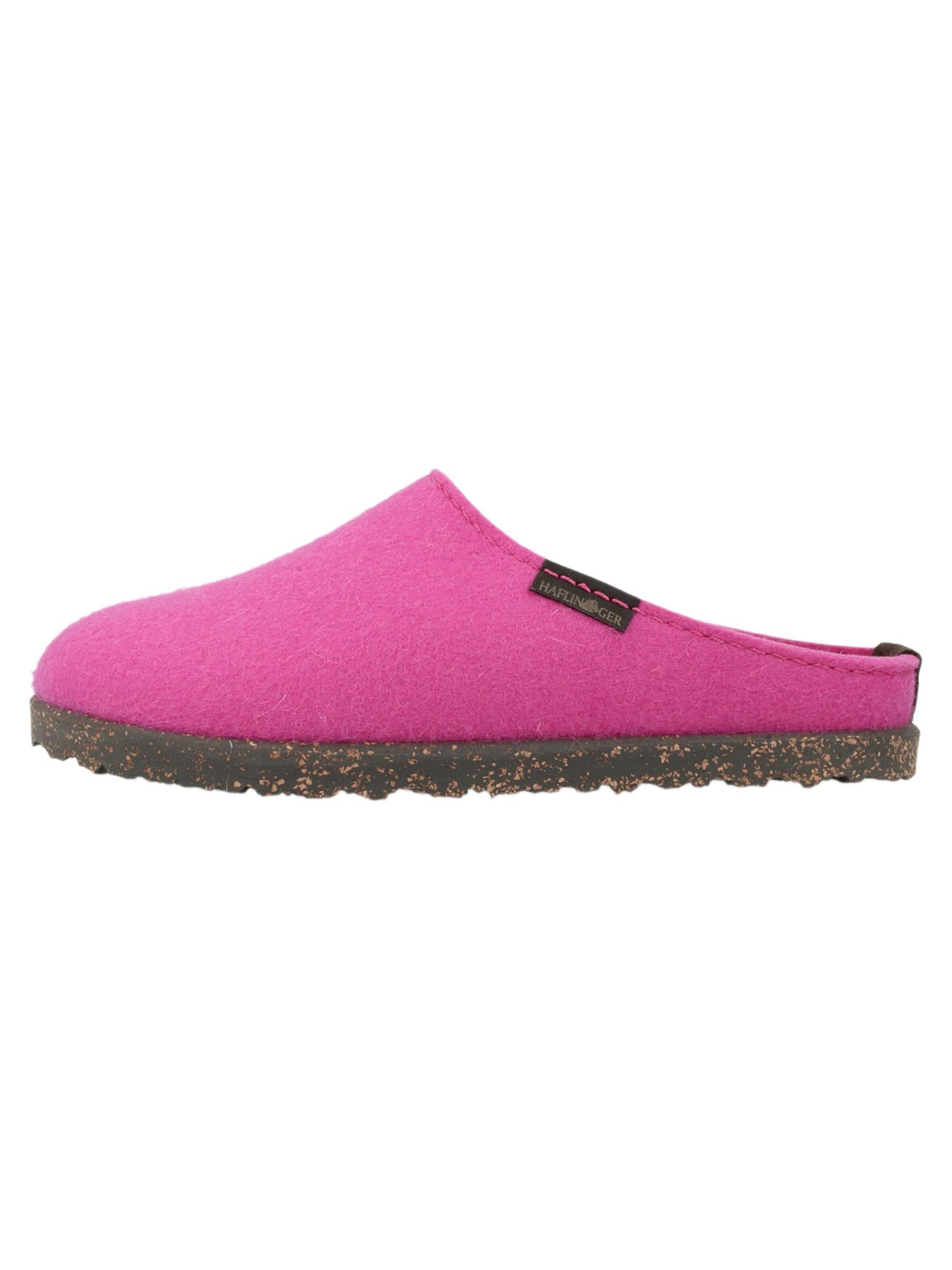 HAFLINGER Clogs 'Manhattan' in Roze: voorkant