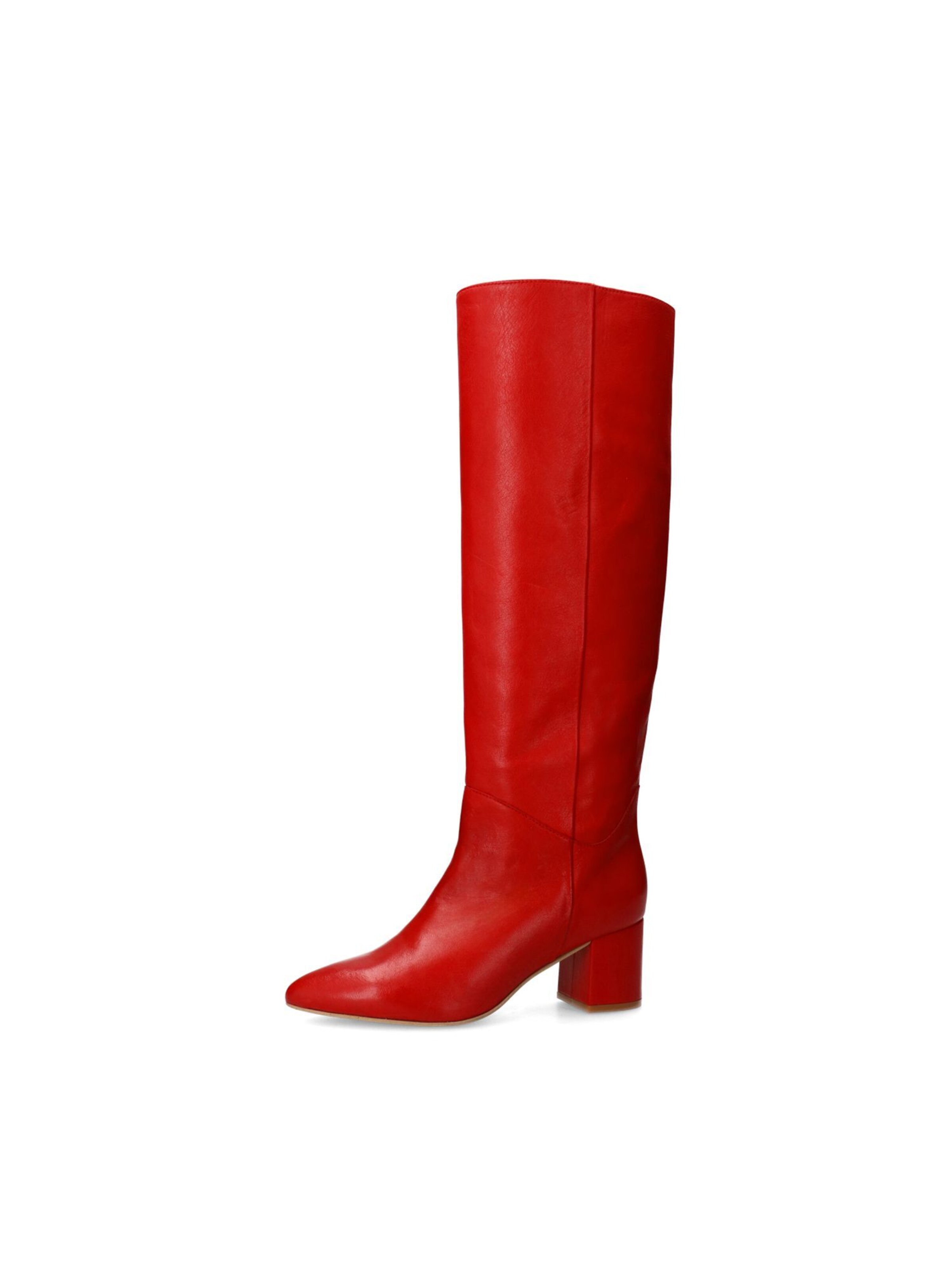 MANFIELD Stiefel in Rot: Vorderseite
