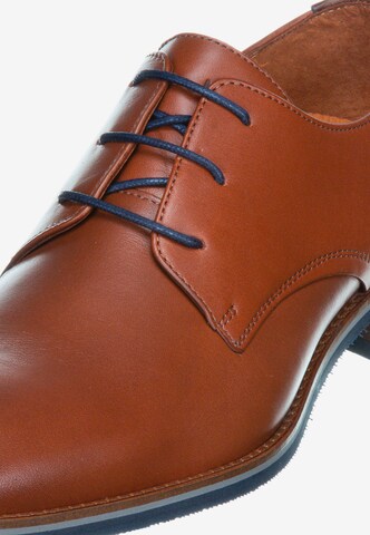 VANLIER Lace-Up Shoes in Brown