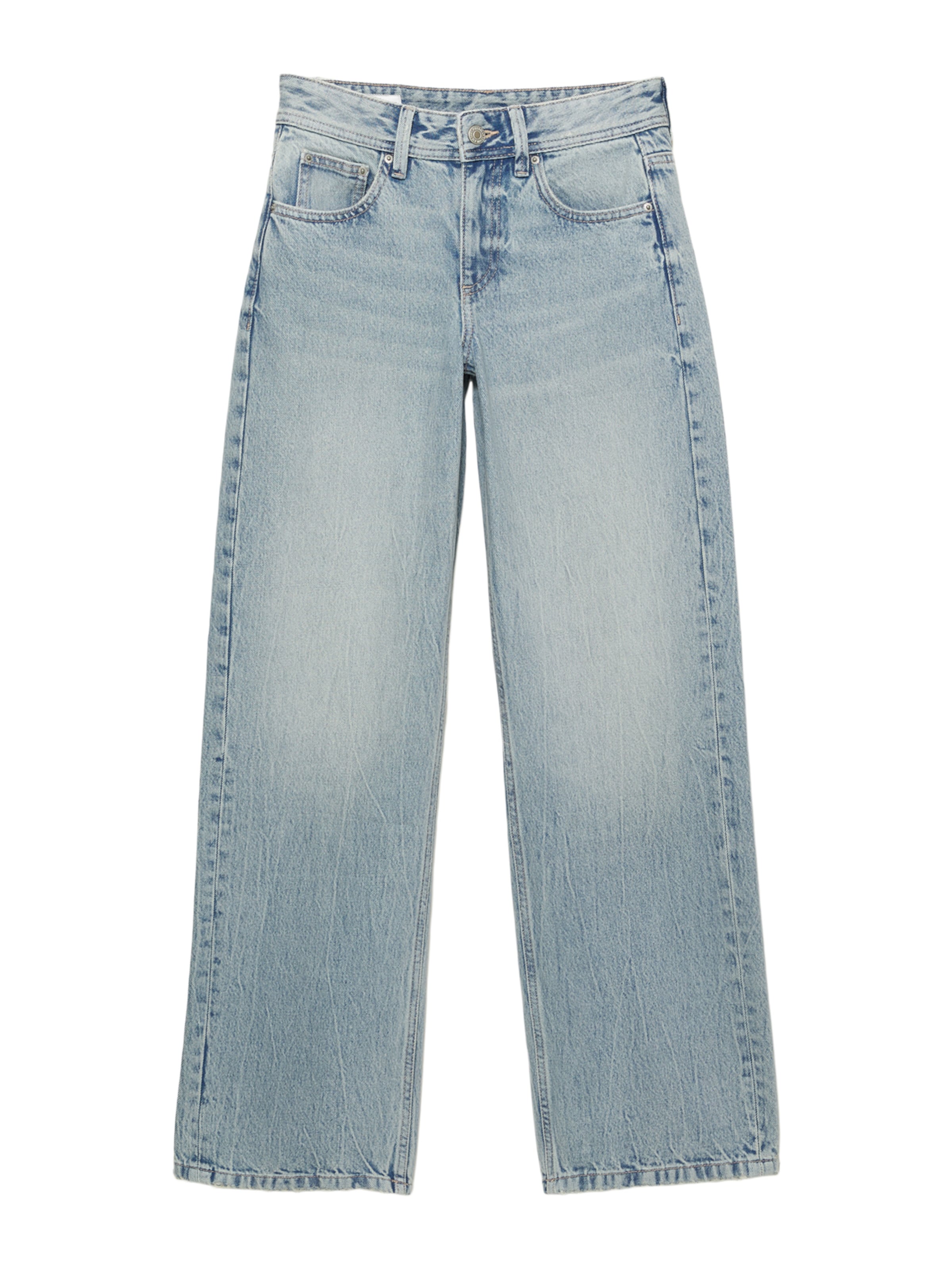 Pull&Bear Loosefit Farmer - kék: elől