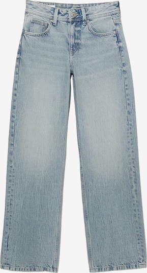 Jeans Pull&Bear pe albastru, Vizualizare produs