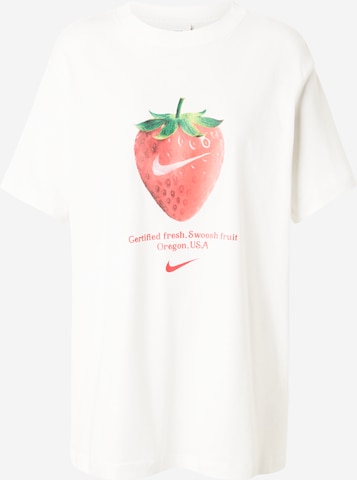 Nike SportswearMajica - bijela boja: prednji dio