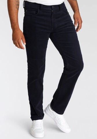 PIONEER Regular Pants in Black: front