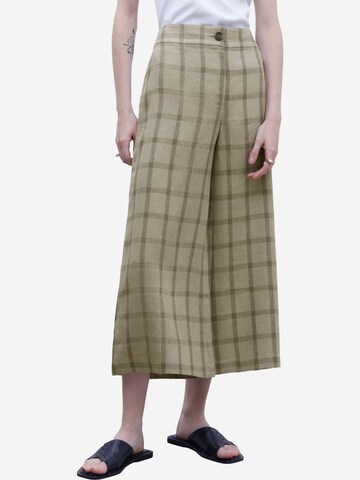 Adolfo Dominguez Wide leg Pants in Green: front