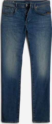 G-STARTapered Traperice '3301' - plava boja: prednji dio