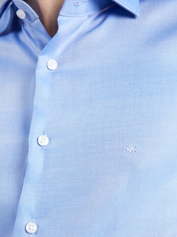 Michael Kors Slim fit Button Up Shirt in Blue