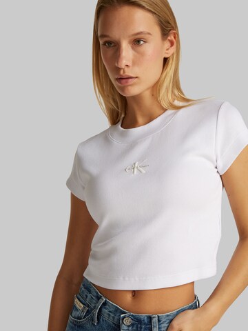 T-shirt Calvin Klein Jeans en blanc