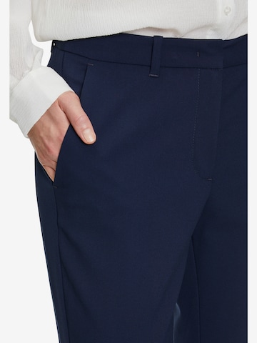 Betty & Co Regular Anzughose mit Taschen in Blau
