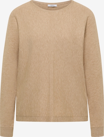 CECIL Pullover in Beige: Vorderseite