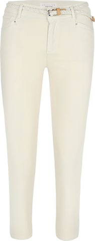 LolaLiza Slimfit Broek in Beige: voorkant