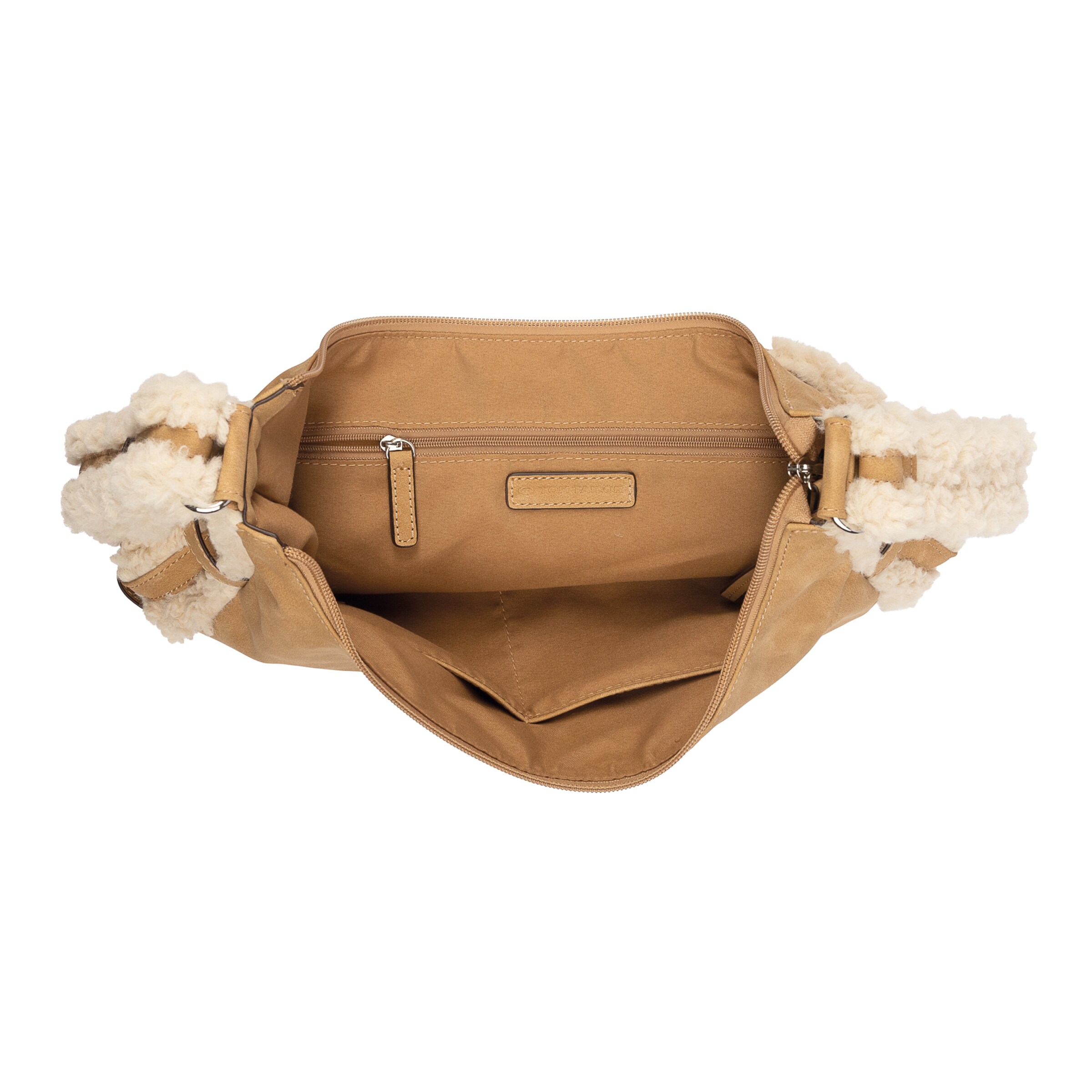 TOM TAILOR Umhängetasche in Beige