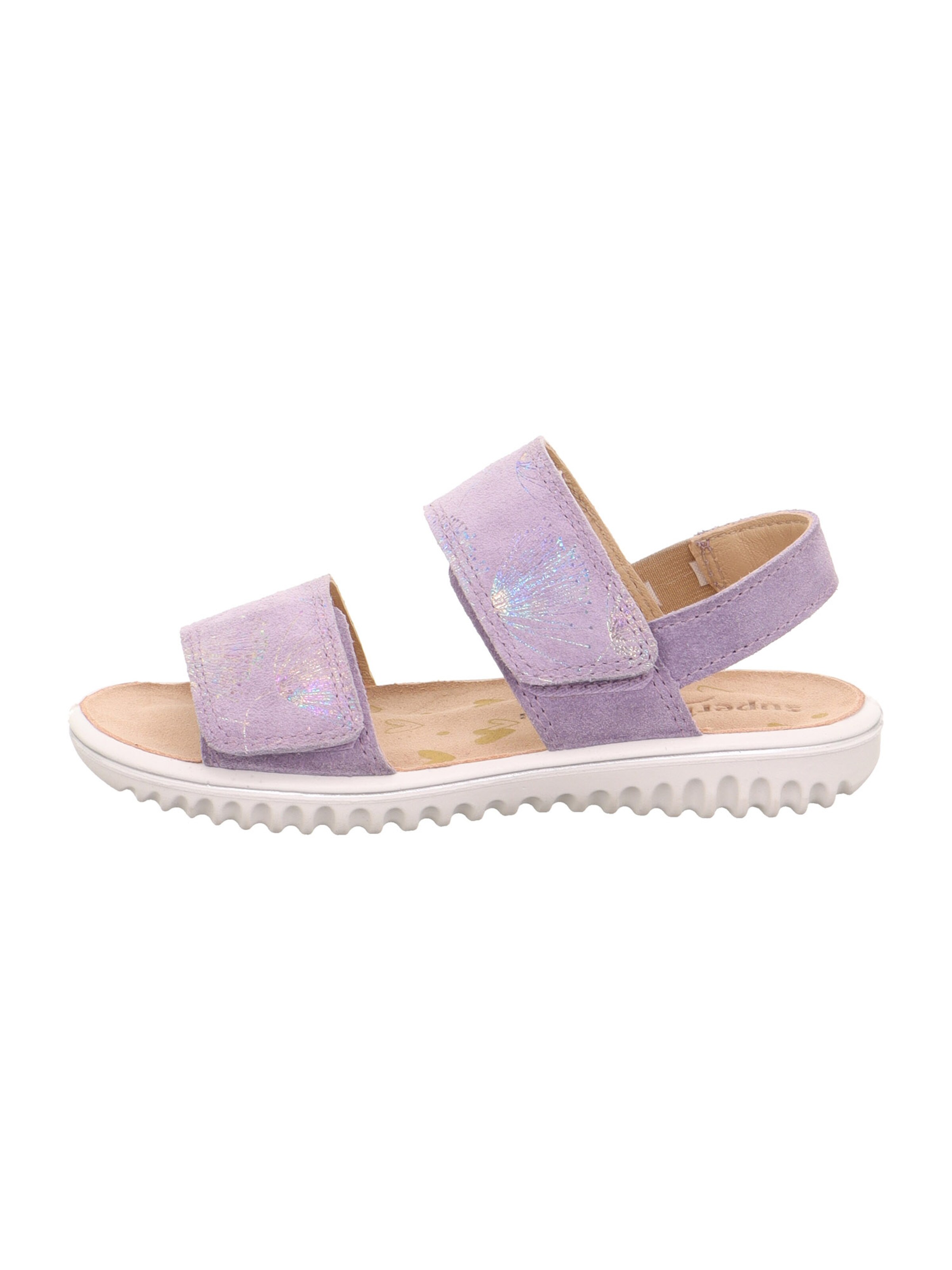 SUPERFIT Sandalen 'Sparkle' in Lila