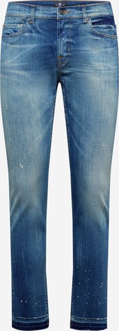 7 for all mankind Regular Jeans 'PAXTYN' in Blauw: voorkant