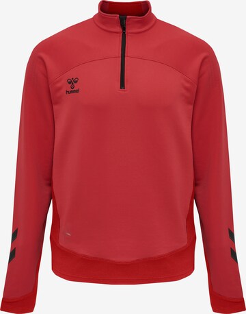 Sweat Hummel en rouge : devant