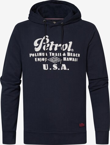 Sweat-shirt 'Rio' Petrol Industries en bleu : devant