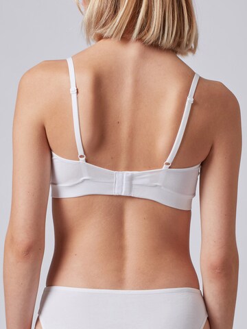 Skiny - Bustier Sujetador en blanco