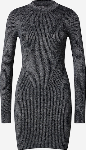 Tally Weijl Knitted dress in Silver: front