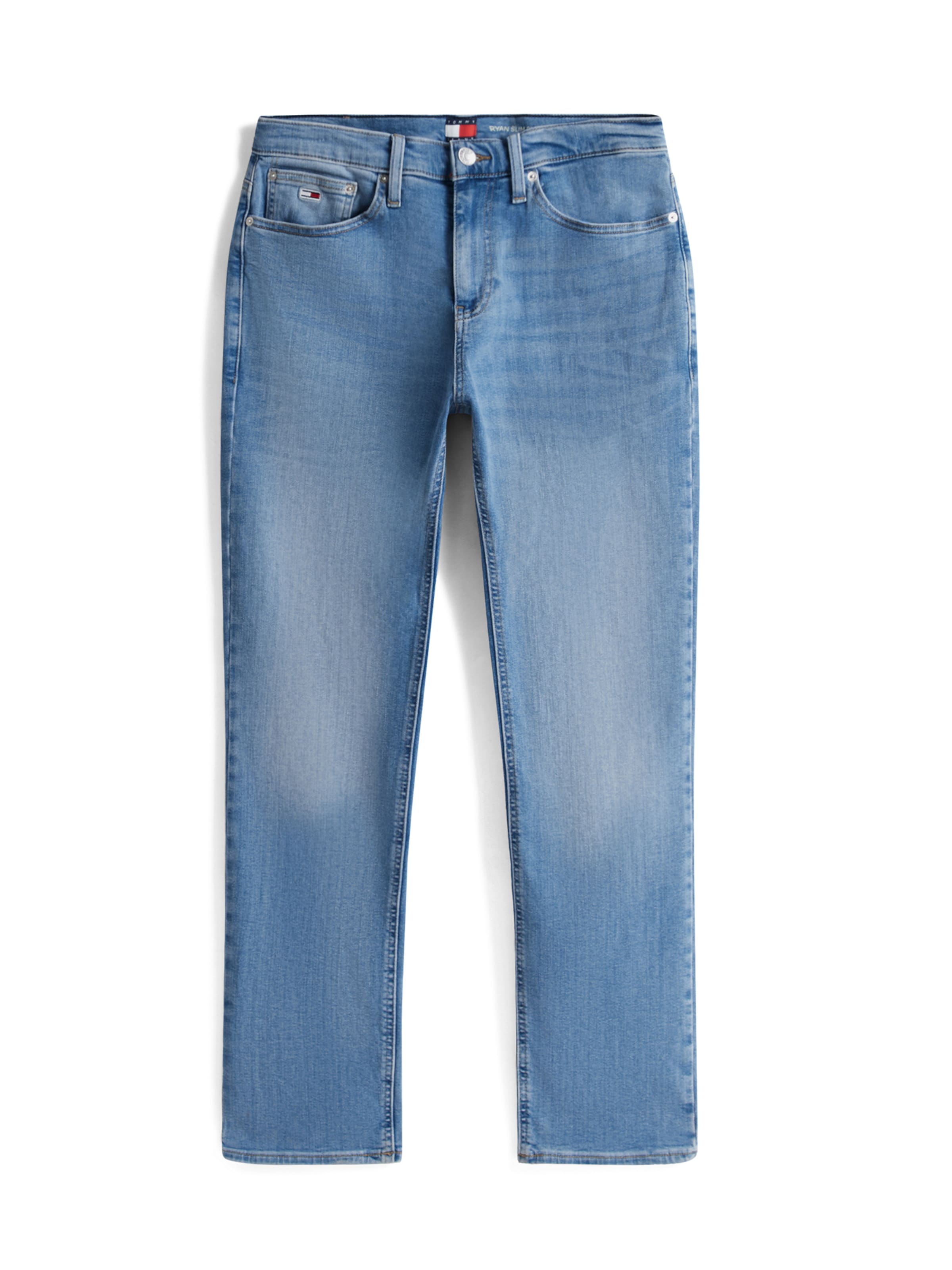Tommy Jeans Slimfit Jeans 'RYAN' in Blauw: voorkant