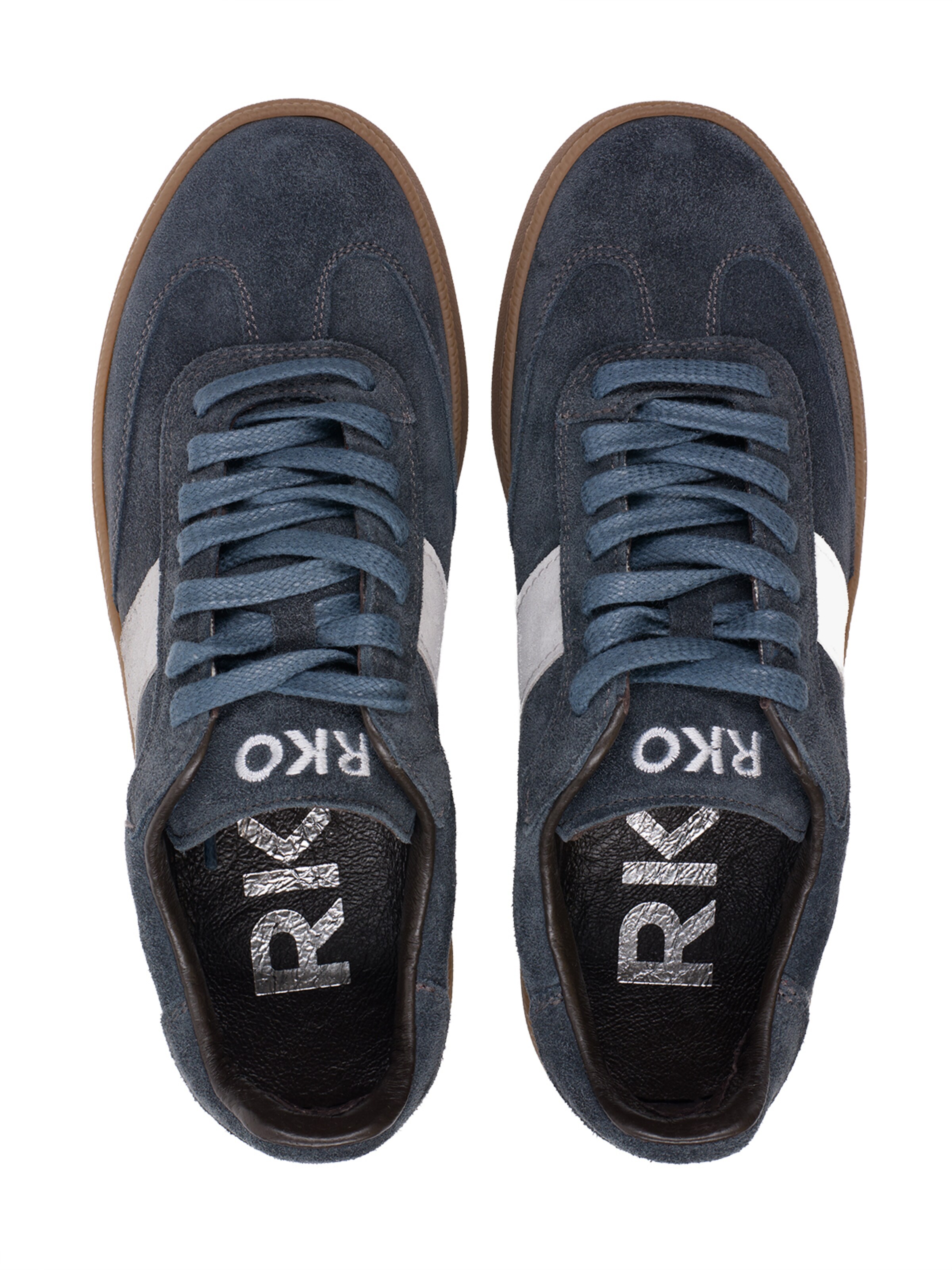 Baskets basses RYŁKO en bleu