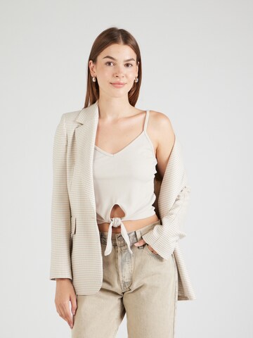 Top 'Darja' di ABOUT YOU in bianco: frontale