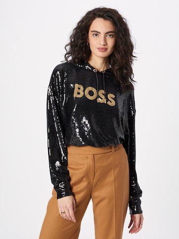 BOSS Sweatshirt 'Esoca' in Schwarz: predná strana