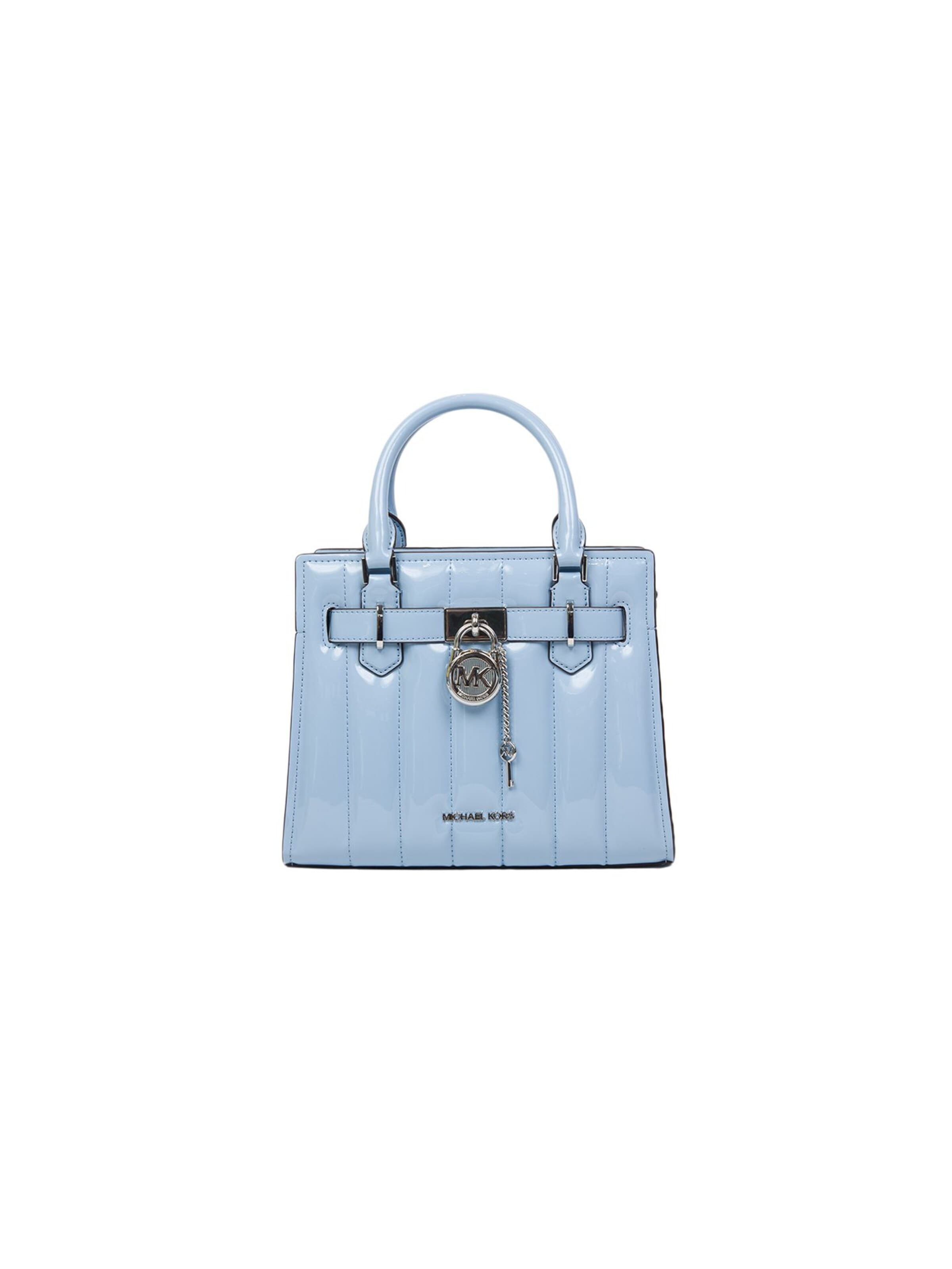 Borsa a mano 'Hamilton' di Michael Kors in blu: frontale