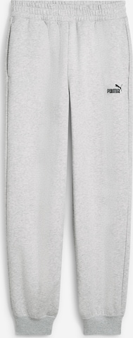 PUMA Конический (Tapered) Спортивные штаны 'Ess No. 1' в Серый: спереди