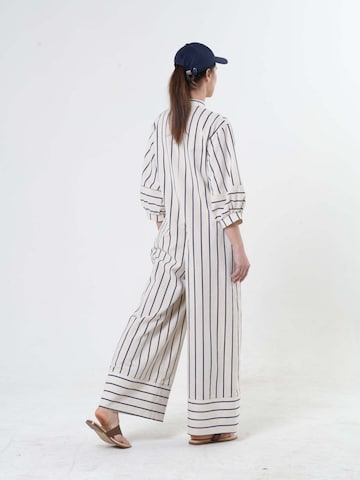 Metamorphoza Jumpsuit in Wit