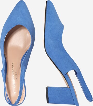 Dorothy Perkins - Zapatos destalonado 'Emilia' en azul