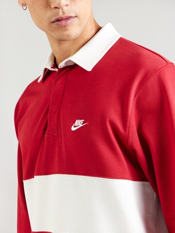 Nike Sportswear Μπλουζάκι 'CLUB' σε κόκκινο