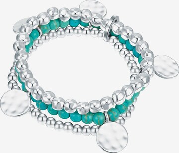 Bracelet Lulu & Jane en argent : devant