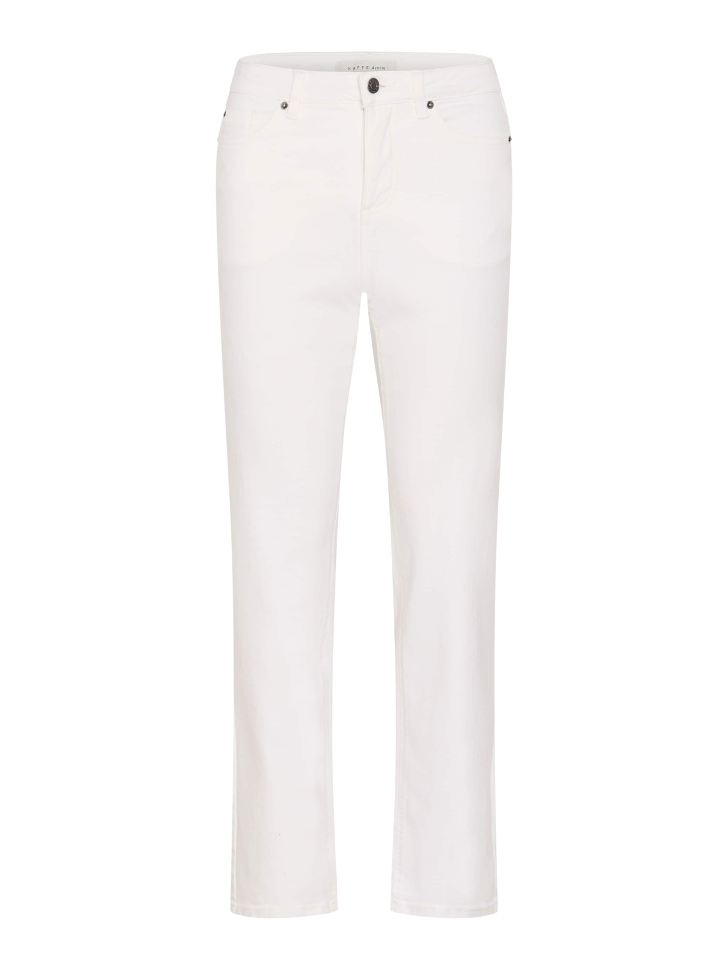 Regular Jean 'KAMaris' Kaffe en blanc : devant