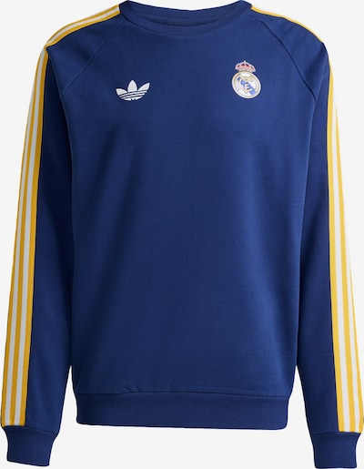 ADIDAS PERFORMANCE Sweat de sport 'Real Madrid' en XXS-XS en bleu foncé / jaune / blanc, Vue avec produit