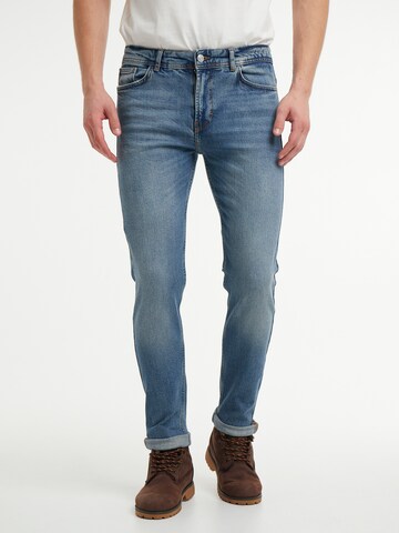 WEM Fashion Tapered Jeans 'Oscar' i blå: forside