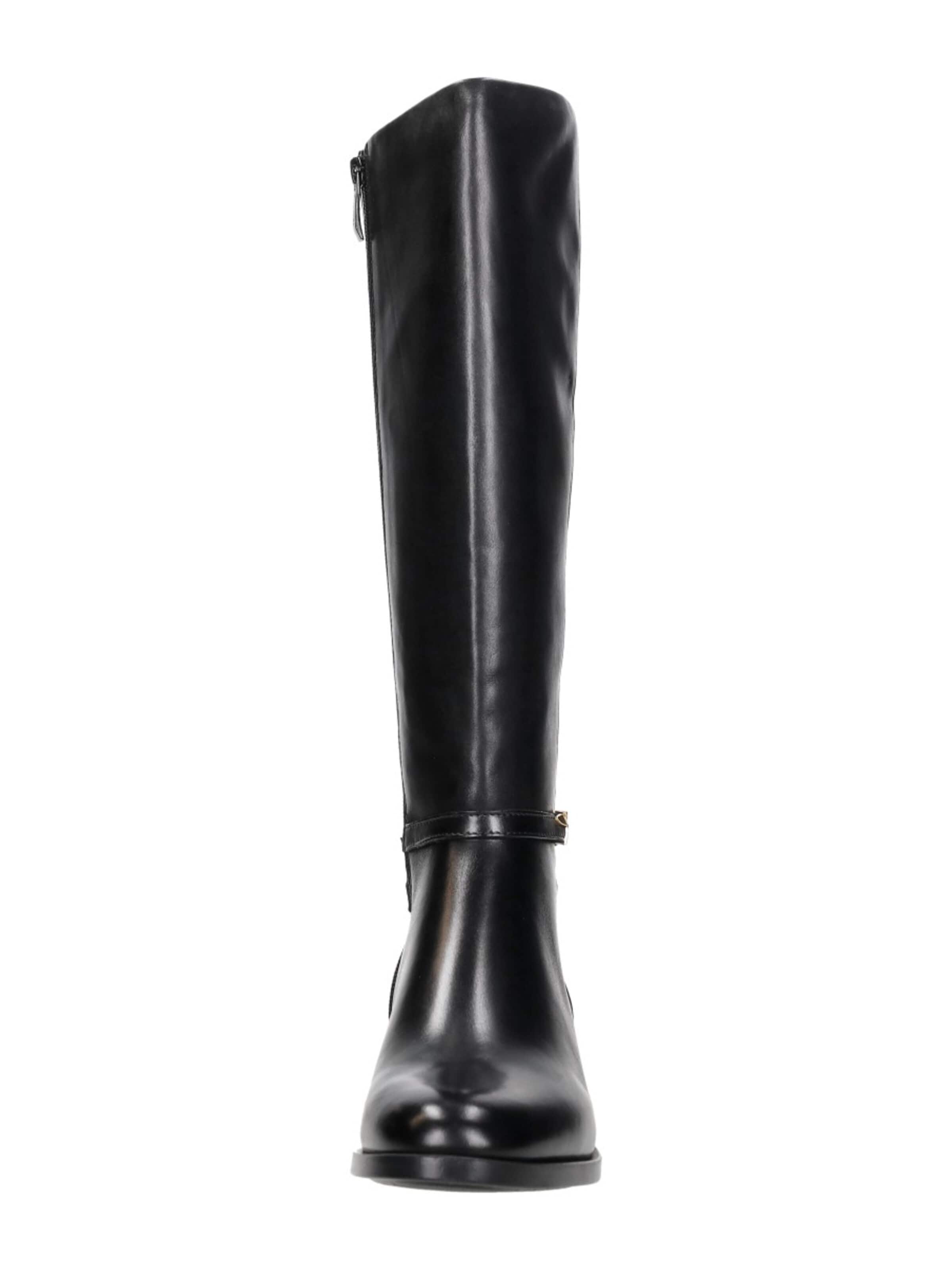 Boots 'Lange Laarzen' Tamaris en noir