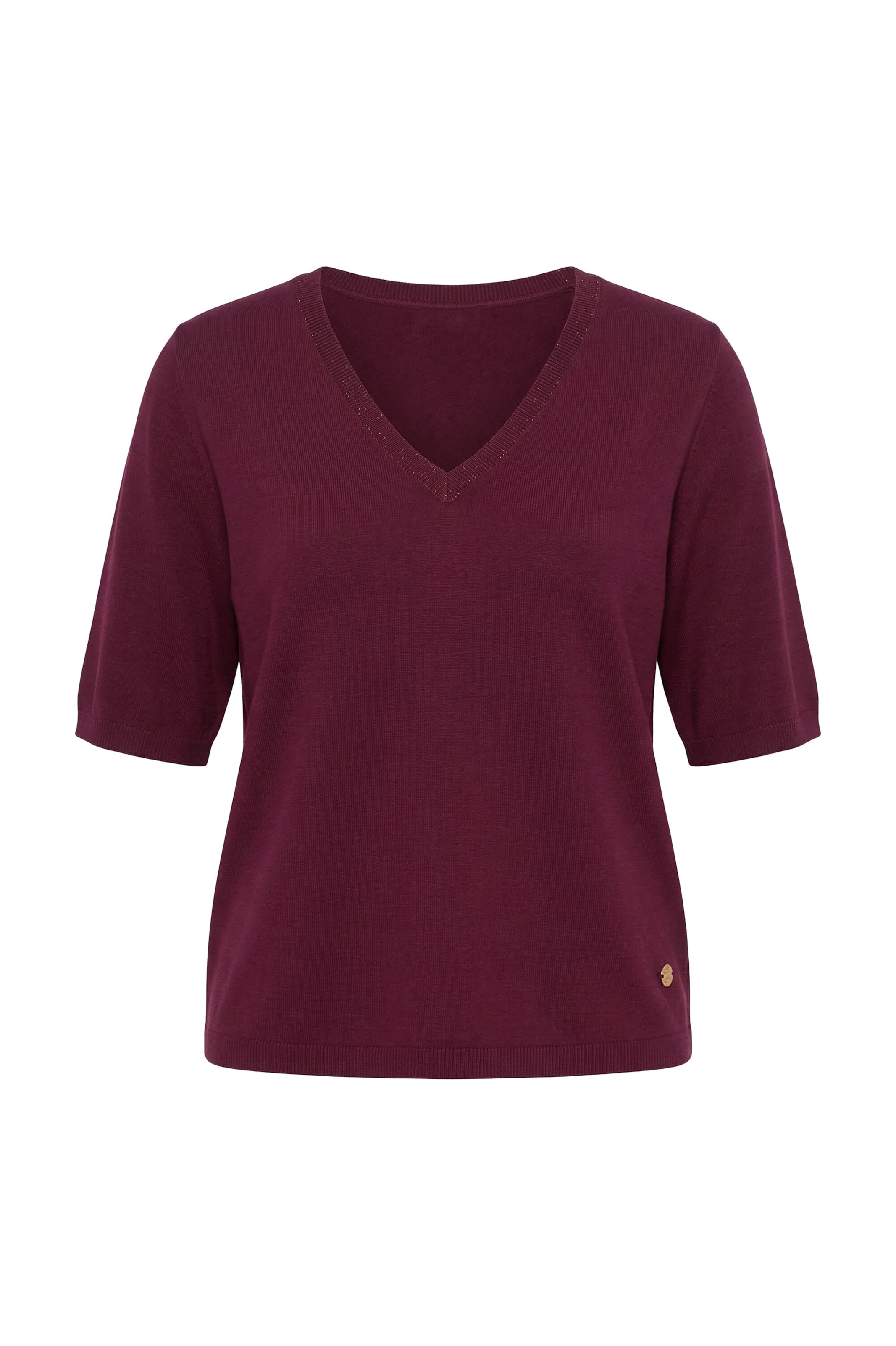 Ulla Popken Pullover in Rot: Vorderseite