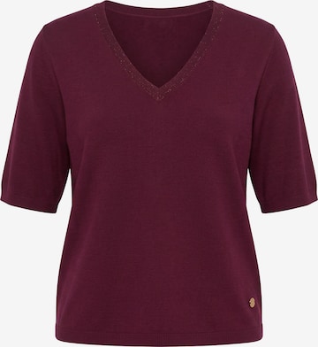 Ulla Popken Sweater in Red: front