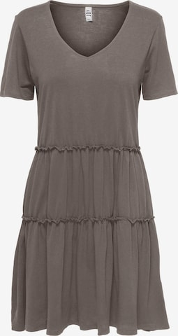 Robe 'Dalila' JDY en marron : devant