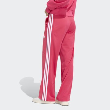 ADIDAS SPORTSWEAR Wide leg Workout Pants 'Dayready' in Pink