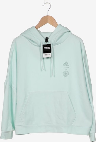 ADIDAS PERFORMANCE Sweatshirt & Zip-Up Hoodie in XL in Green: front